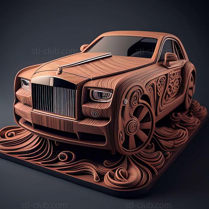 3D мадэль Rolls Royce Ghost (STL)